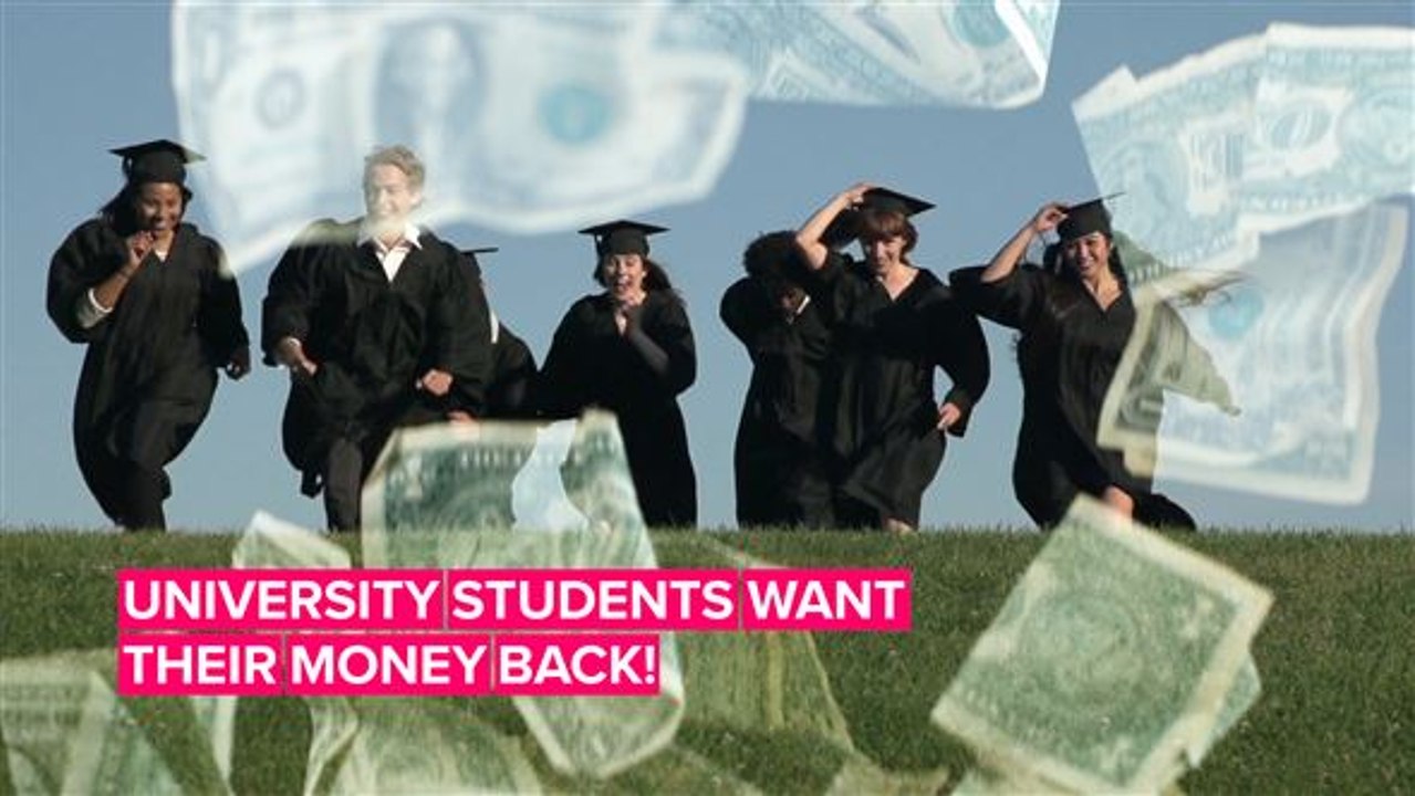 University students are filing lawsuits over tuition fees