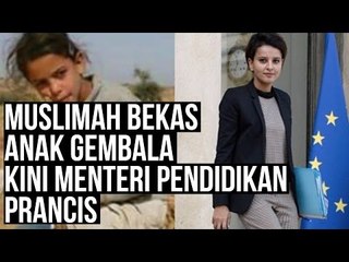Muslimah Bekas Anak Gembala Kini Menteri Pendidikan Prancis