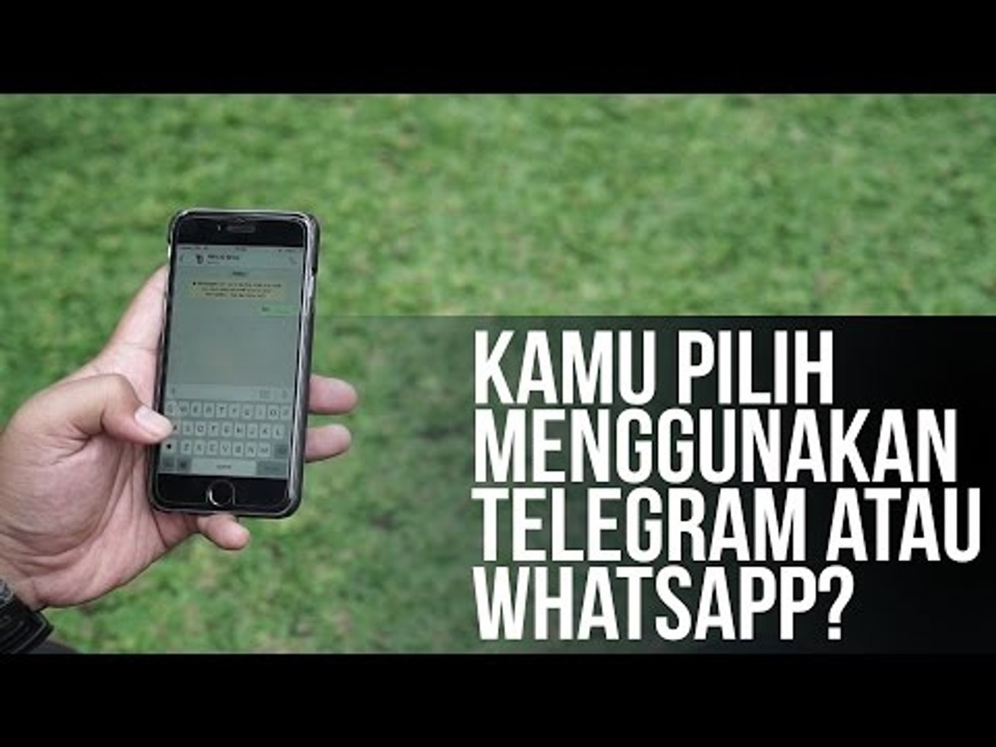 Kamu Pilih Menggunakan Telegram atau Whatsapp?