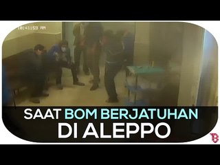 Saat Bom Berjatuhan di Aleppo