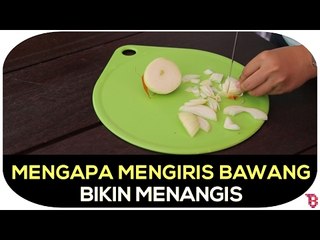 Alasan Mengapa Mengiris Bawang Bikin Nangis