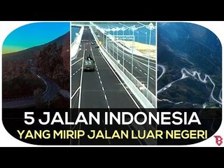 5 Jalan Indonesia yang Mirip Jalan Luar Negeri