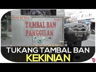 Tukang Tambal Ban Kekinian