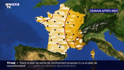 La météo pour ce jeudi 7 mai 2020