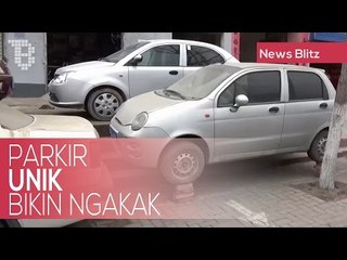 Parkir Unik Bikin Ngakak