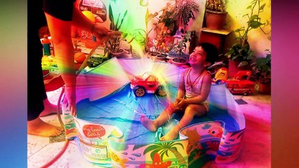 fun kids pool party|| kids activity|| fun and learn  #familyfun #vlog # momskuchiku #familyvlog