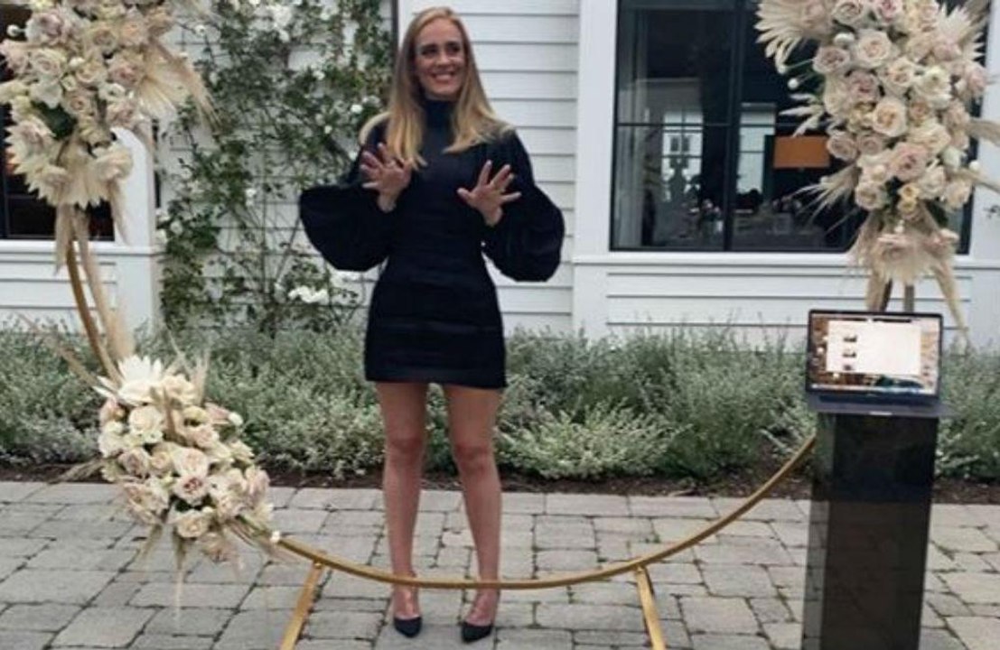 Adele zeigt körperverwandlung in geburtstagspost