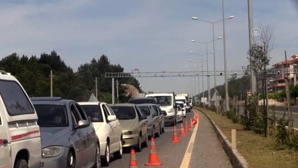 Kent girişlerinde denetimler aralıksız sürdürülüyor