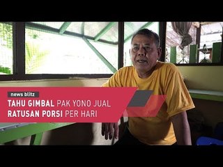 TAHU GIMBAL PAK YONO JUAL RATUSAN PORSI PER HARI