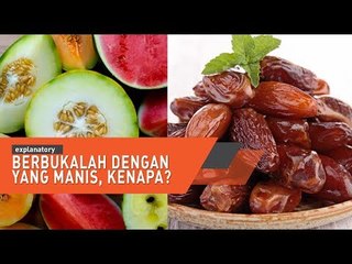 Berbukalah Dengan yang Manis, Kenapa?