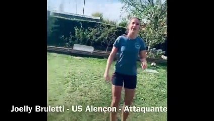 Belle initiative de Yasmina joueuse  féminine en ces temps de confinement