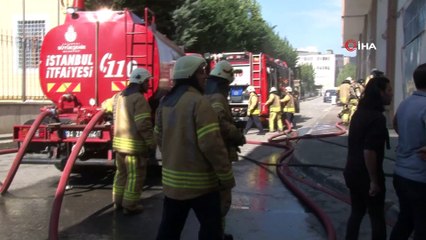 Bağcılar’da yangın paniği