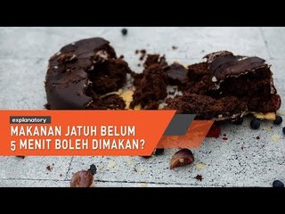 Makanan Jatuh Belum 5 Menit Boleh Dimakan?