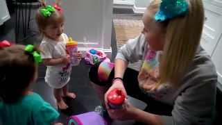 JOJO SIWA BABYSITTING TWIN BABIES OVERNIGHT! never doing this again