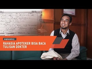 Rahasia Apoteker Bisa Baca Tulisan Dokter
