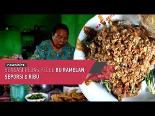 Sensasi Pedas Pecel Bu Ramelan, Seporsi Rp 5 Ribu