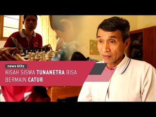 Kisah Siswa Tunanetra Bisa Bermain Catur