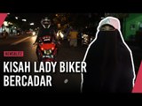 Kisah Lady Biker Bercadar Asal Yogyakarta