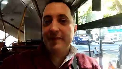 #RicoyCharladito En Londres Desde un bus de dos pisos