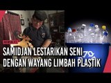 Samidjan Lestarikan Seni dengan Wayang Limbah Plastik