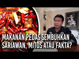 Makanan Pedas Sembuhkan Sariawan, Mitos atau Fakta