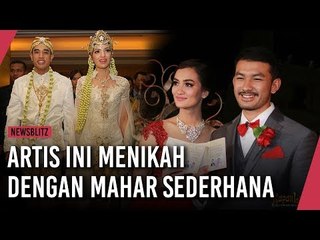 Artis Ini Menikah dengan Mahar Sederhana