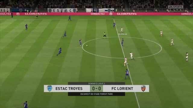 ESTAC Troyes - FC Lorient : notre simulation FIFA 20 (L2 - 30e journée)