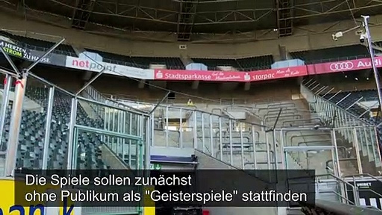 Fußball-Bundesliga: 'Geisterspiele' ab zweiter Maihälfte