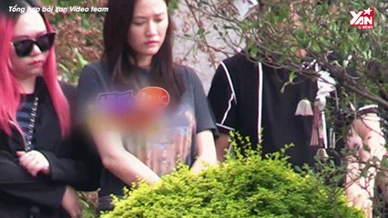 Đến viếng Kiều Nhậm Lương, Trần Kiều Ân năm mặc giản dị mặt mày nghiêm trang
