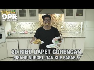 Tải video: Takjil DPR #01 - Pisang Nugget, Kue Pasar, atau Gorengan? 20 Ribu aja! with Putra Sigar