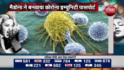 Madonna Corona Antibody Test Positive || मैडोना ने बनवाया कोरोना इम्युनिटी पासपोर्ट