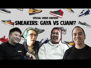 Télécharger la video: dr. Tirta, Adityalogy, Jejouw USS & Putra Sigar -  Puluhan Juta Cuan Resell Sneakers!?