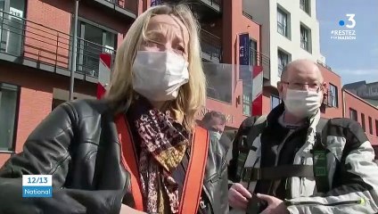 Belgique : une grue de chantier pour rendre visite à des résidents de maison de retraite