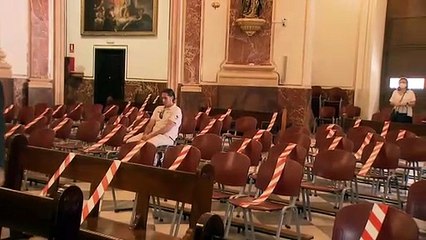 Las iglesias se preparan para abrir sus puertas