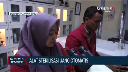 Mahasiswa UNMUH Ciptakan Alat Sterilisasi Uang Otomatis