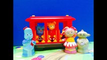 Iggle Piggle, Upsy Daisy and Makka Pakka Ride Daniel Tigers Neighbourhood Trolley Toy-