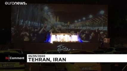 Drive-in prayer ceremonies held in Iran with mosques shut amid COVID-19 pandemic
