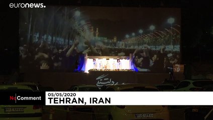 Drive-in prayer ceremonies held in Iran with mosques shut amid COVID-19 pandemic