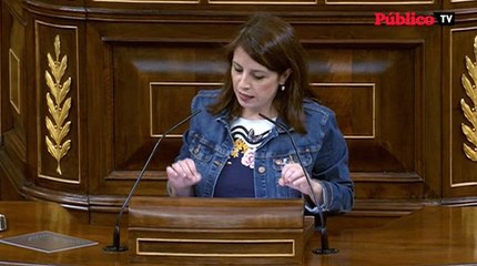 Adriana Lastra: de los "37 insultos en 15 minutos" al "informe falso de un señor australiano"