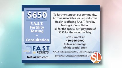 Arizona Associates for Reproductive Health wants couples to know there is help out there right now so you can begin the dream of having a family