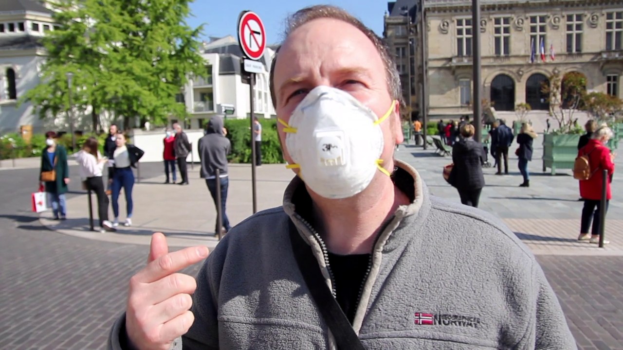 1er jour de distribution des masques Vincennes, jour de confinement 51.