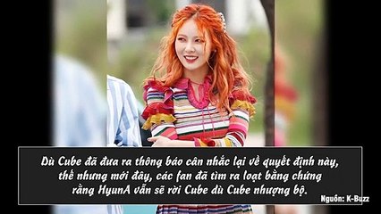 Fan Kpop tìm thấy bằng chứng HyunA sẽ rời khỏi Cube và gia nhập công ty của Jay Park