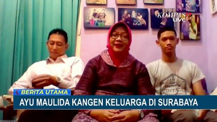 Puteri Indonesia Ayu Maulida Kangen Keluarga di Surabaya
