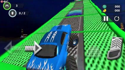 Impossible Monster Truck Game Ramp Stunts Racing - 4x4 Offroad Car Games - Android GamePlay
