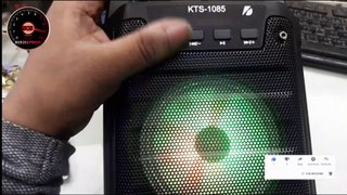 Bluetooth Sound Box KTS-1085 আপনি বক্স খুজছেন সবথেকে ভালো বক্স পানির দামে বক্স টি আপনার জন্য(SCS BD)