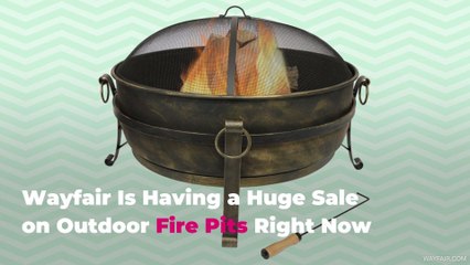 Wayfair Is Having a Huge Sale on Outdoor Fire Pits Right Now