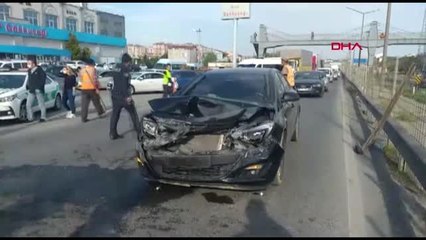 İSTANBUL-SİLİVRİ'DE ZİNCİRLEME TRAFİK KAZASI