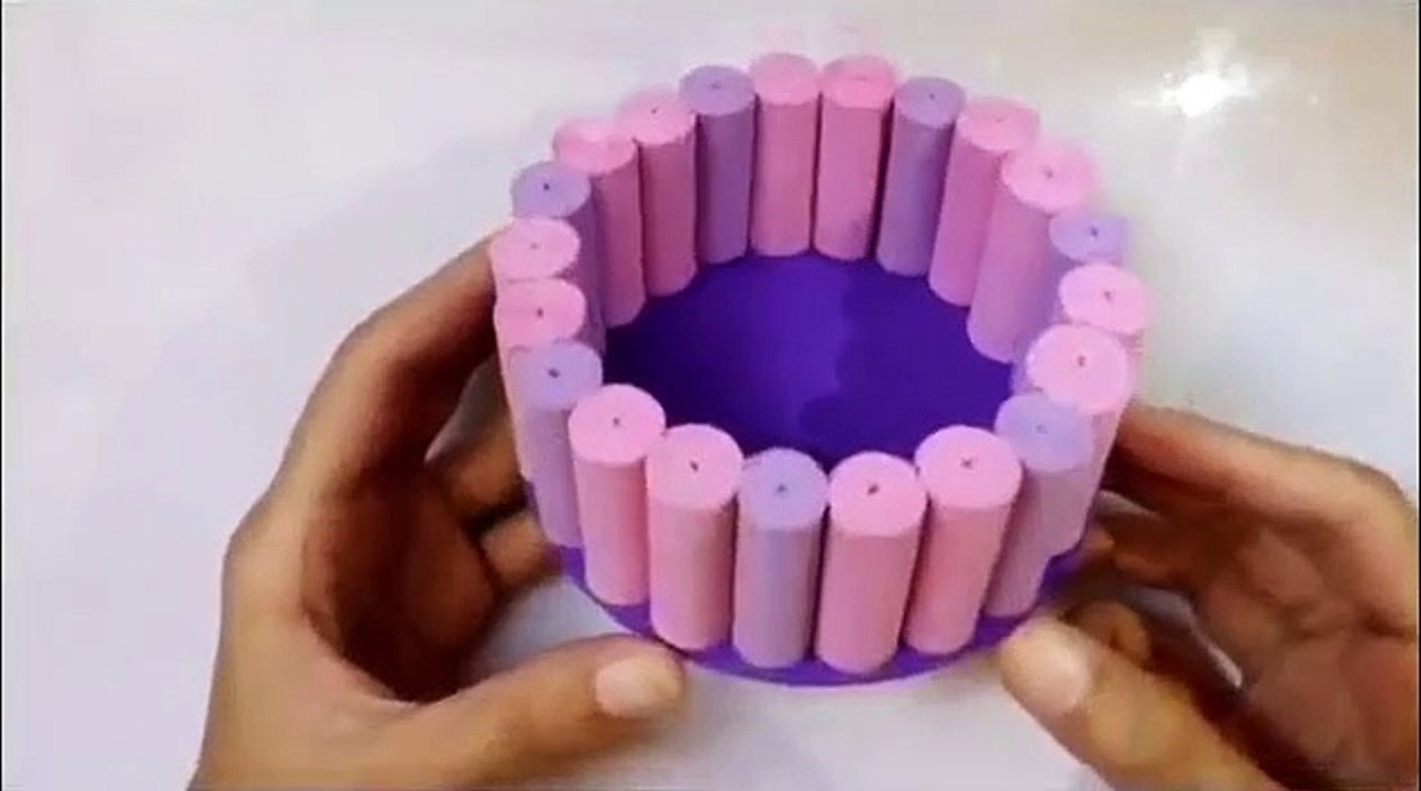 How to make a cute Storage Box - DIY beautiful Storage Box - Creative Ideas