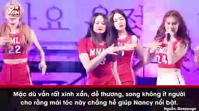 Trở lại với mái tóc dài, Nancy khiến netizen rần rần với fancam quyến rũ, xinh đẹp xuất sắc