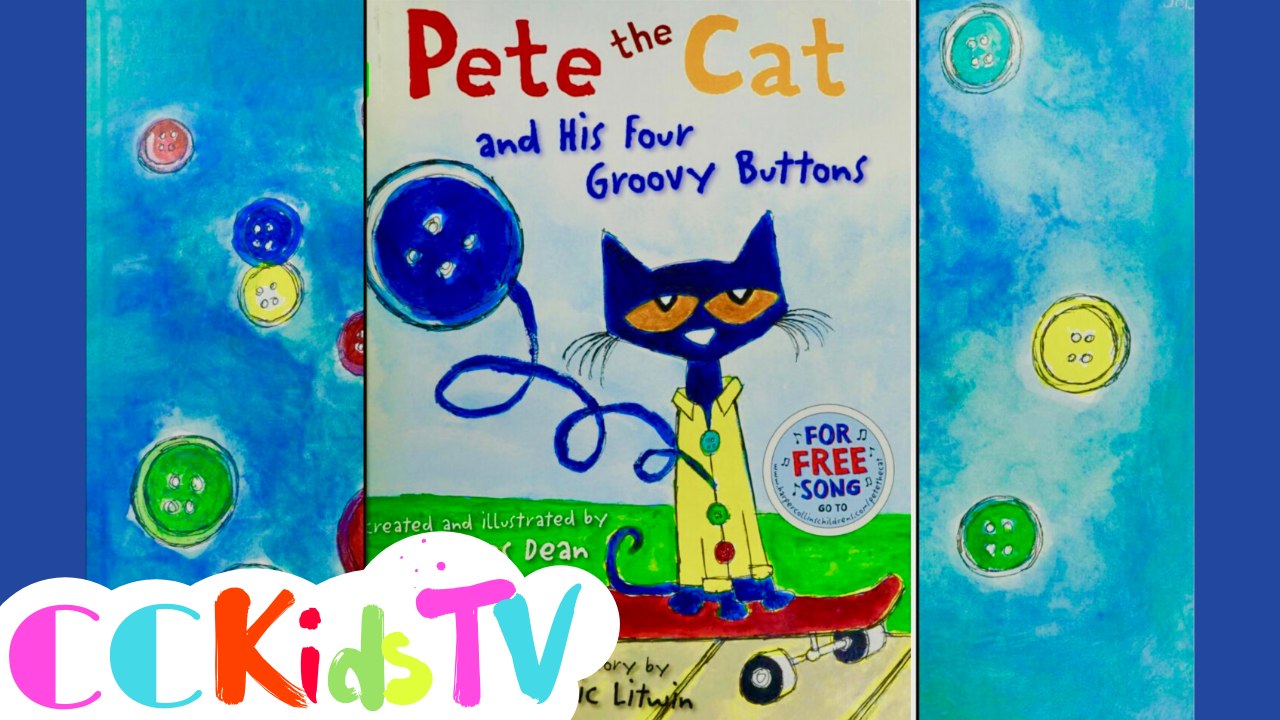 Tales From The Trunk | Pete The Cat & His Four Groovy Buttons by Eric Litwin | Story Book For Kids